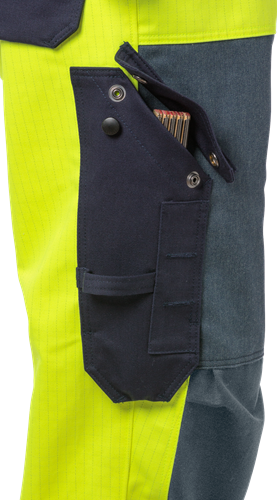 Flamskyddad hängslebyxa 1585 FLAM, klass 2 - Bild 3