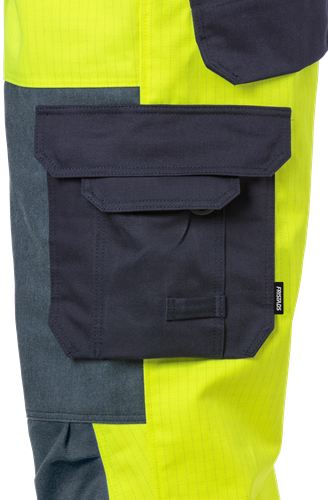 Flamskyddad hängslebyxa 1585 FLAM, klass 2 - Bild 4