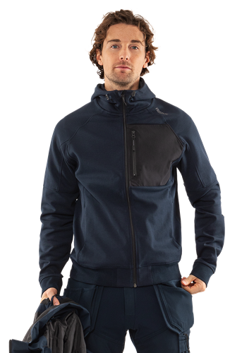 Sweatshirt-jacka med huva 7831 GKI - Bild 5