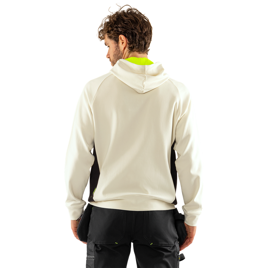 Stretch sweatshirt med huva 7870 GKC