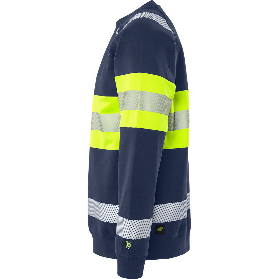 Varsel Green sweatshirt stretch 7530 GKC, klass 1