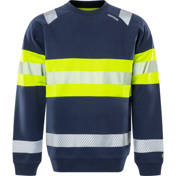 Varsel Green sweatshirt stretch 7530 GKC, klass 1
