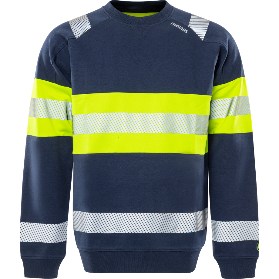 Varsel Green sweatshirt stretch 7530 GKC, klass 1