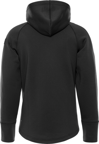 Cobalt Polartec® power stretch® hoodie - Bild 2