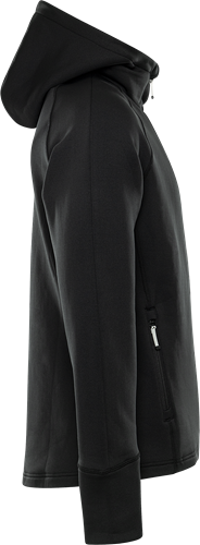 Cobalt Polartec® power stretch® hoodie - Bild 4