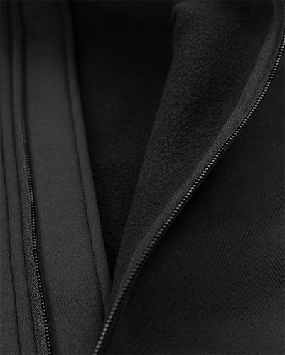 Cobalt Polartec® power stretch® hoodie - Bild 5