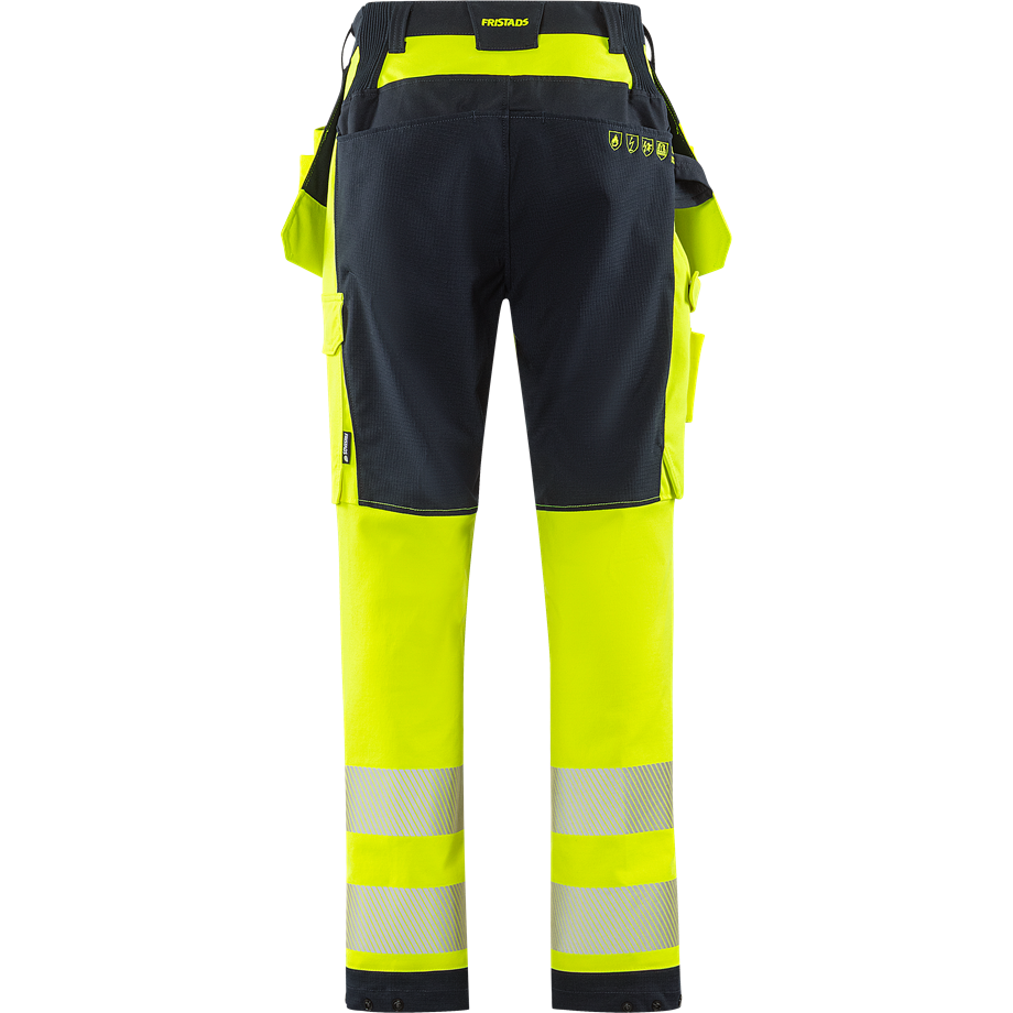Flamestat Green hantverkarbyxa stretch aramid 2942 GFS, klass 2