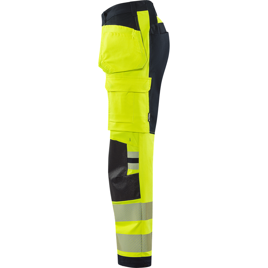 Flamestat Green hantverkarbyxa stretch aramid 2942 GFS, klass 2