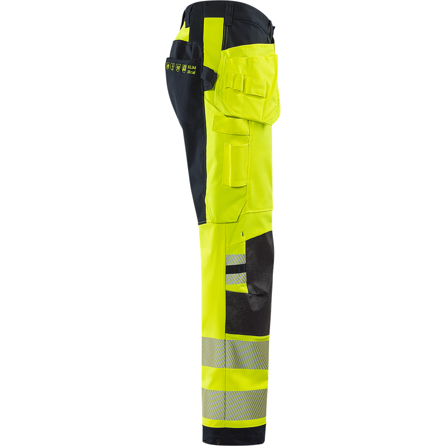 Flamestat Green hantverkarbyxa stretch aramid 2942 GFS, klass 2