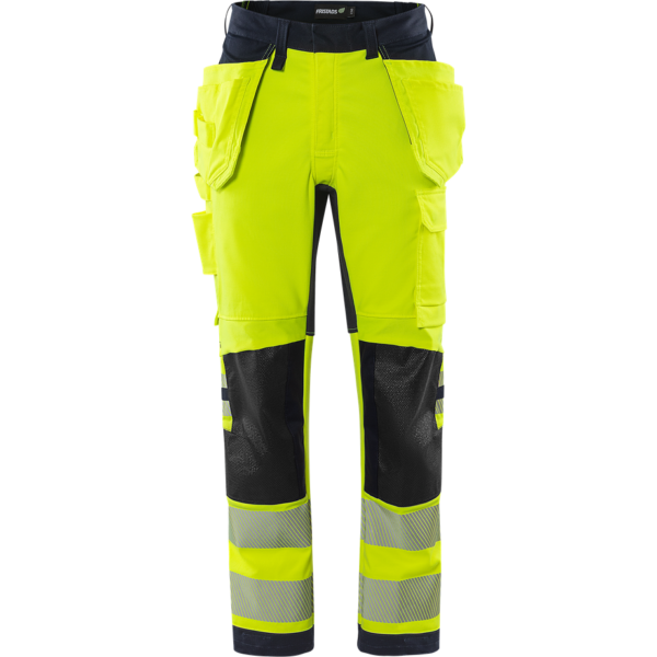 Flamestat Green hantverkarbyxa stretch aramid 2942 GFS, klass 2