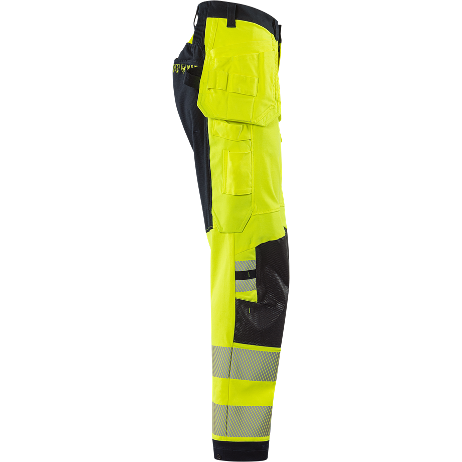 Flamestat Green hantverkarbyxa stretch aramid 2943 GFS klass 2, dam