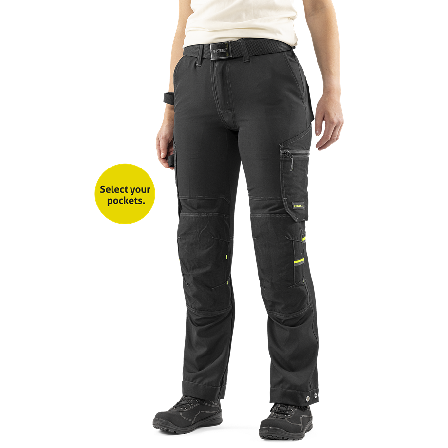 Flex hantverkarbyxa stretch 2802 GHST, dam
