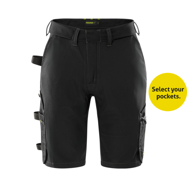 Flex hantverkarshorts stretch 2804 GHST, dam