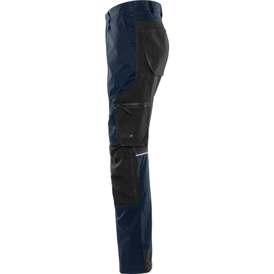 Green hantverkarbyxa stretch utan spikfickor 2905 GWM