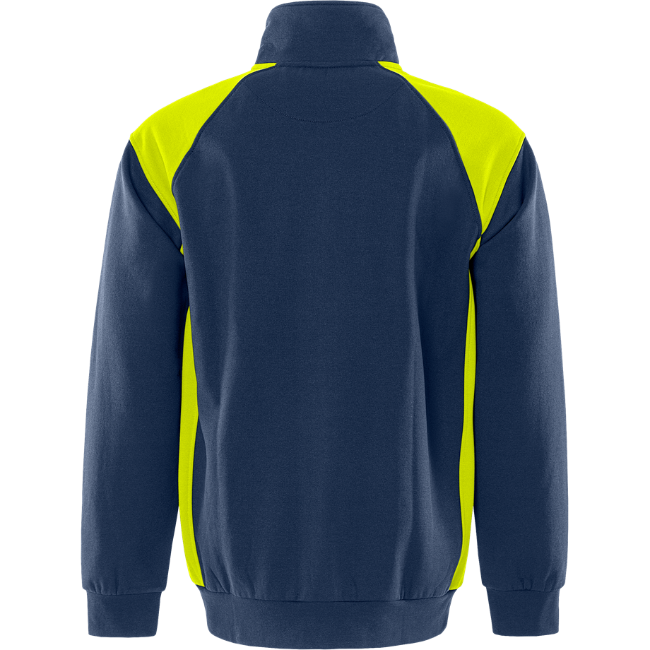 Green sweatshirt-jacka 7248 GSM