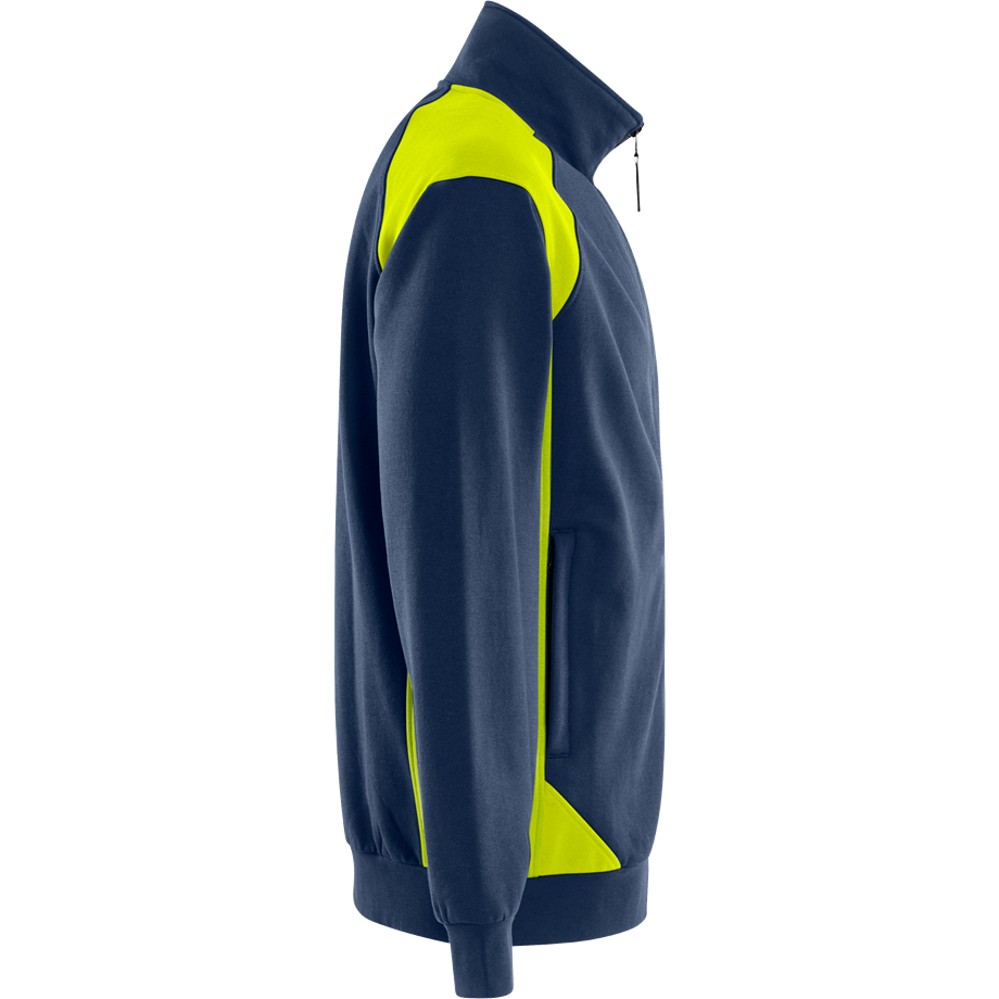 Green sweatshirt-jacka 7248 GSM