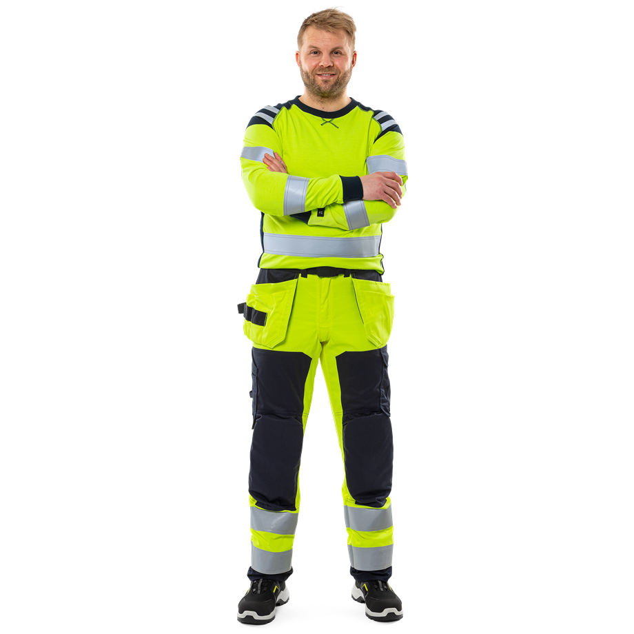Flamestat hantverkarbyxa stretch 2267 ATHF, klass 2