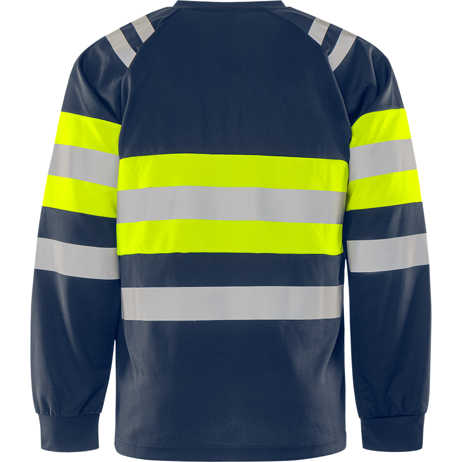 Varsel Green Funktions T-shirt lång ärm 7881 GPST, klass 1