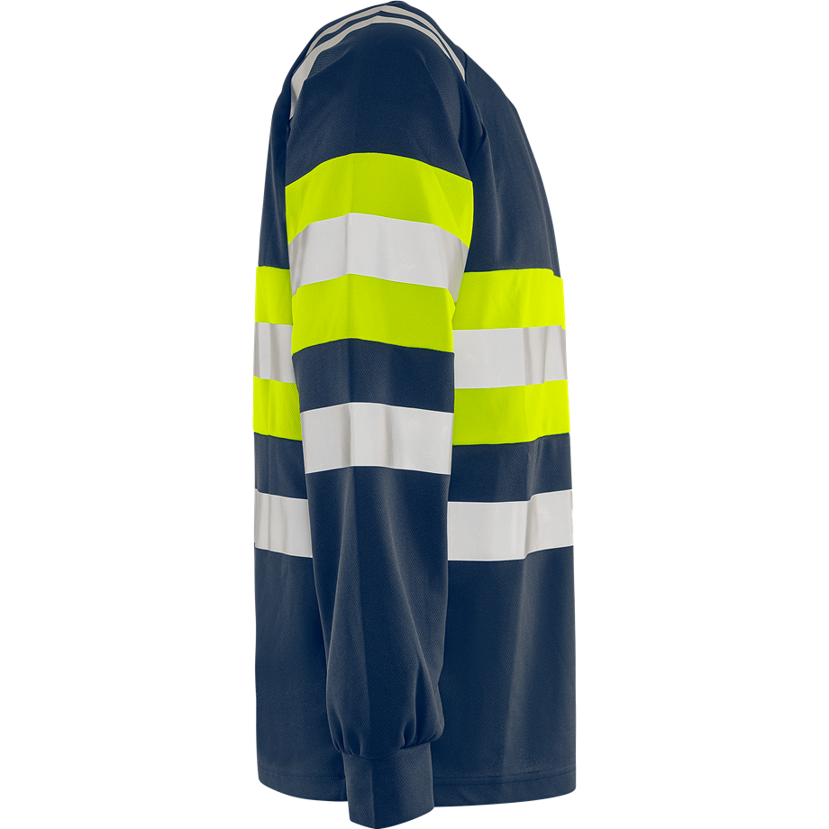 Varsel Green Funktions T-shirt lång ärm 7881 GPST, klass 1