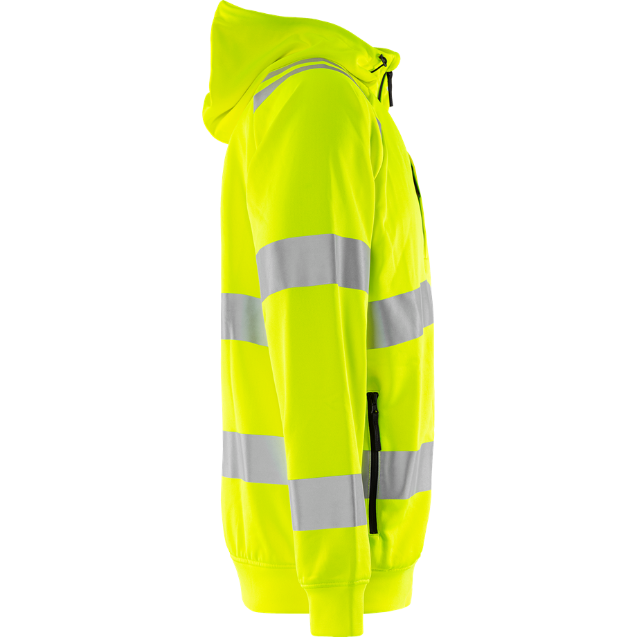 Varsel Green sweatshirt-jacka med huva 7865 GPSW, klass 3