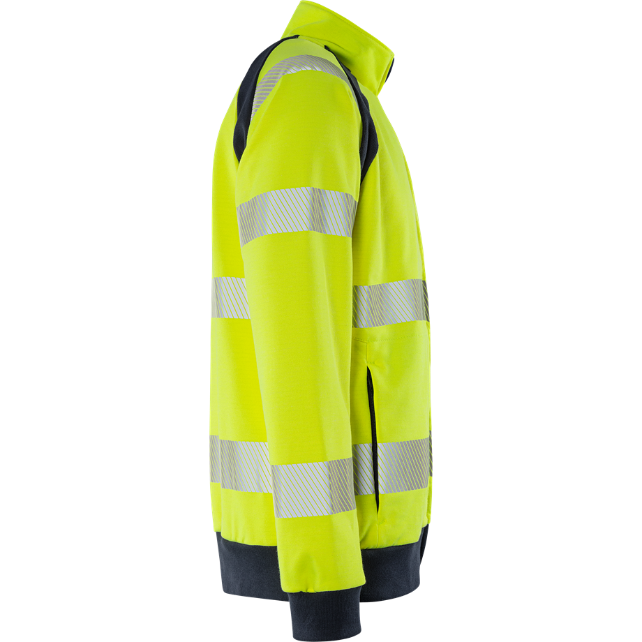 Flamestat sweatshirt-jacka 7953 GFSW, klass 3