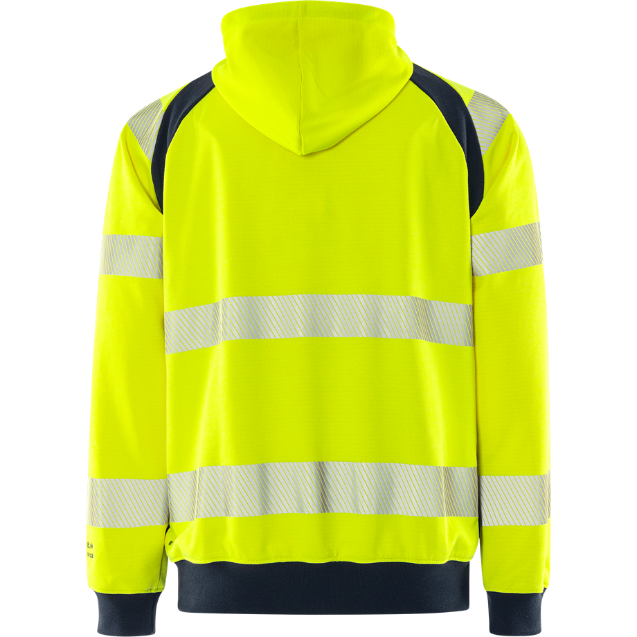 Flamestat sweatshirtjacka med huva 7952 GFSW, klass 3