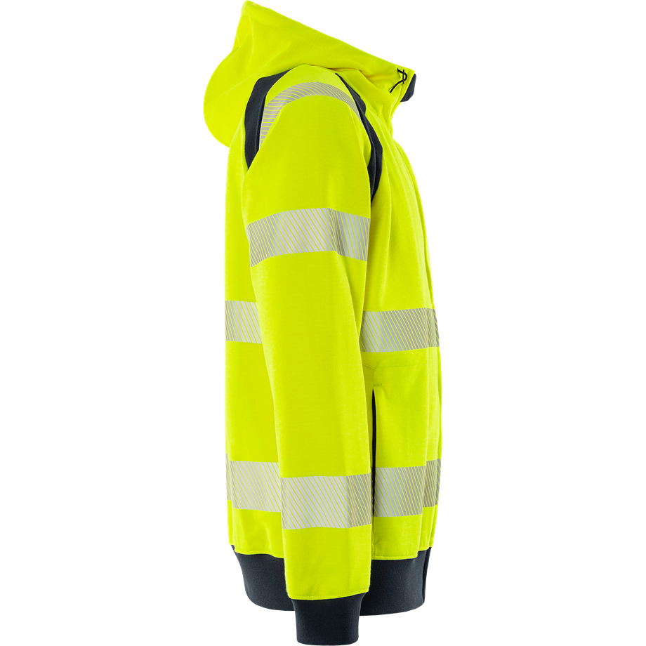 Flamestat sweatshirtjacka med huva 7952 GFSW, klass 3