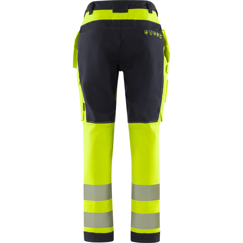 Flamestat Green hantverkarbyxa stretch 2953 GFS klass 2, dam