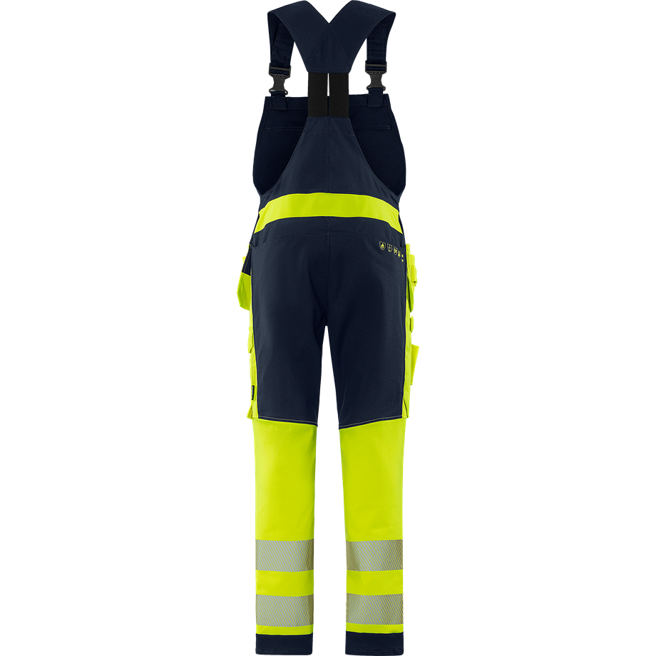 Flamestat Green hängslebyxa hantverk stretch 1950 GFS, klass 2