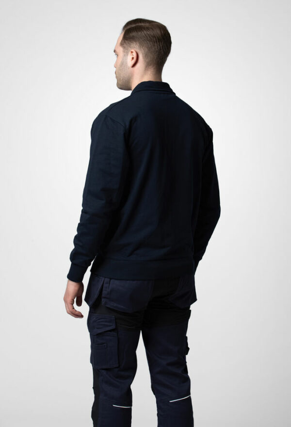 2134 SWEATSHIRT ZIP 100% BOMULL - Bild 6