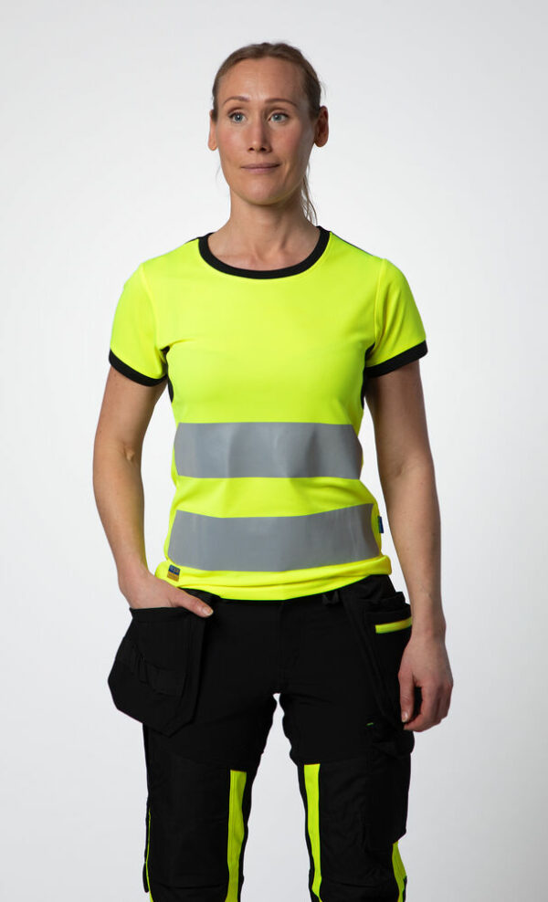 6012 T-SHIRT DAM EN ISO 20471 KLASS 2/1 - Bild 5