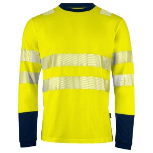 646014 6014 T-SHIRT LÅNGÄRMAD EN ISO 20471 KLASS 3/2