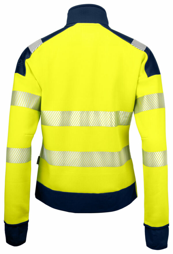 6111 SWEATSHIRT DAM EN ISO 20471 KLASS 3/2 - Bild 2