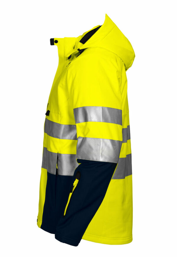 6420 FODRAD SOFTSHELLJACKA EN ISO 20471 KLASS 3/2 - Bild 3