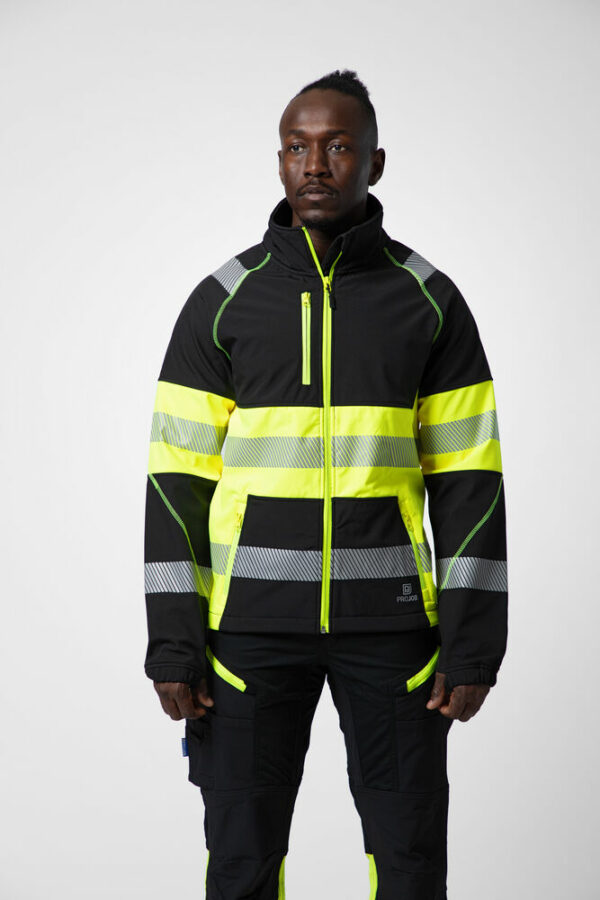 6443 SOFTSHELLJACKA EN ISO 20471 KLASS 1 - Bild 5