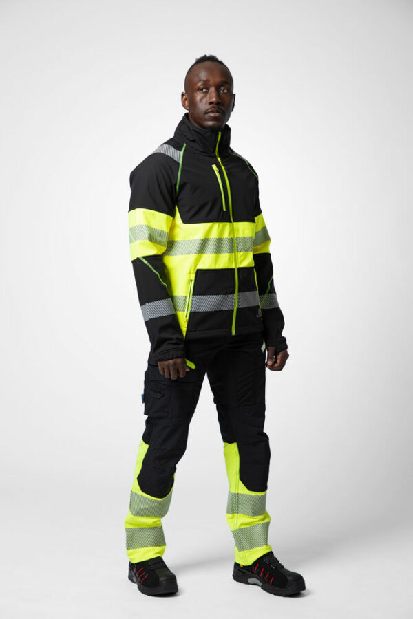 6443 SOFTSHELLJACKA EN ISO 20471 KLASS 1 - Bild 6