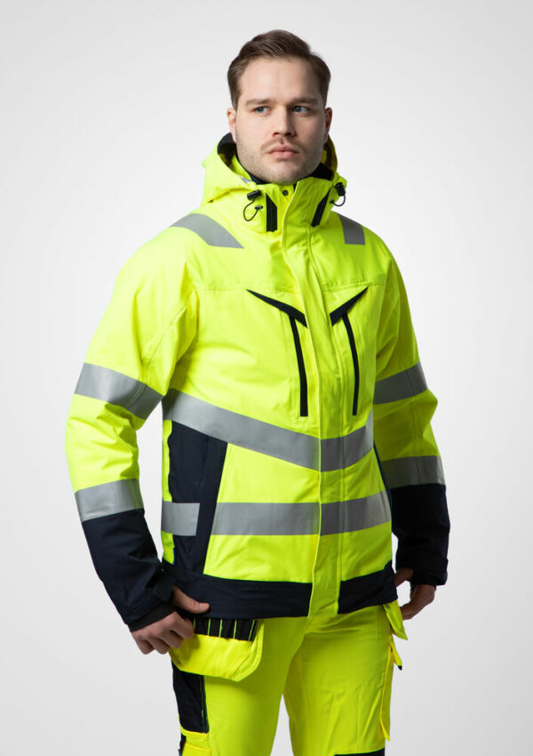 6445 FUNKTIONSJACKA 3-i-1 EN ISO 20471 KLASS 3/2 - Bild 7