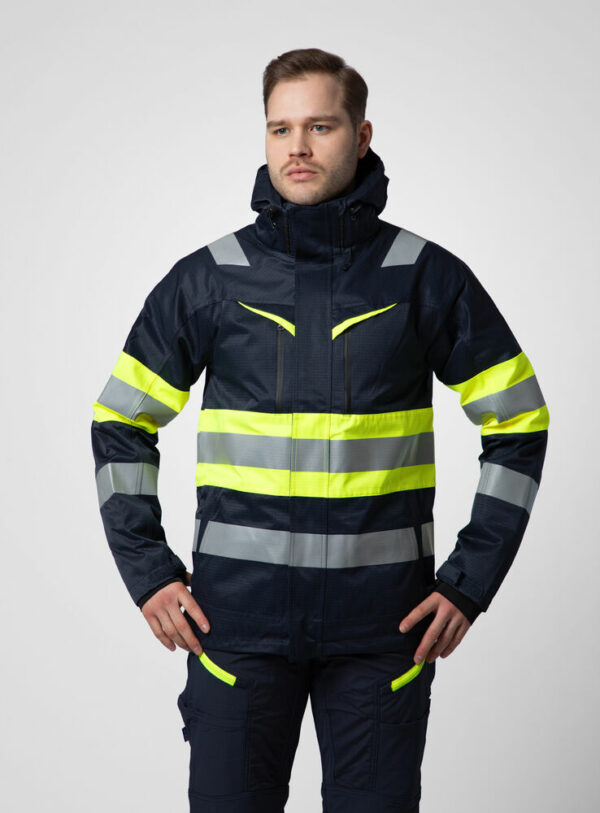 6454 FUNKTIONSJACKA FODRAD EN ISO 20471 KLASS 1 - Bild 7