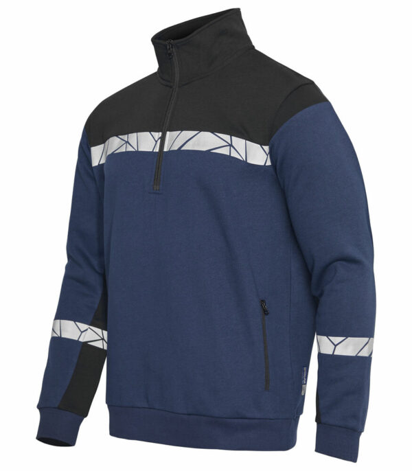 7102 SWEATSHIRT 1/2 ZIP 7102 SWEATSHIRT 1/2 ZIP 9910-VIZ - Bild 3