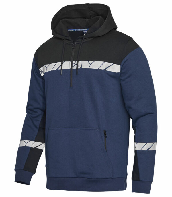 7104 HOODTRÖJA 1/2 ZIP 7104 HOODTRÖJA 1/2 ZIP 9910-VIZ - Bild 4