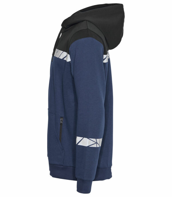 7104 HOODTRÖJA 1/2 ZIP 7104 HOODTRÖJA 1/2 ZIP 9910-VIZ - Bild 2