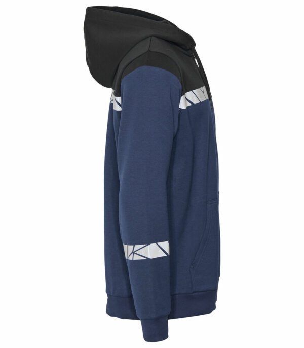 7104 HOODTRÖJA 1/2 ZIP 7104 HOODTRÖJA 1/2 ZIP 9910-VIZ - Bild 3