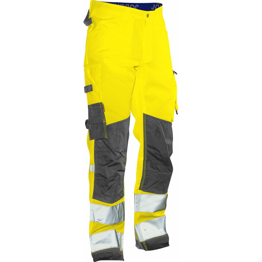 2221 Servicebyxa Star Varsel gul/svart C44